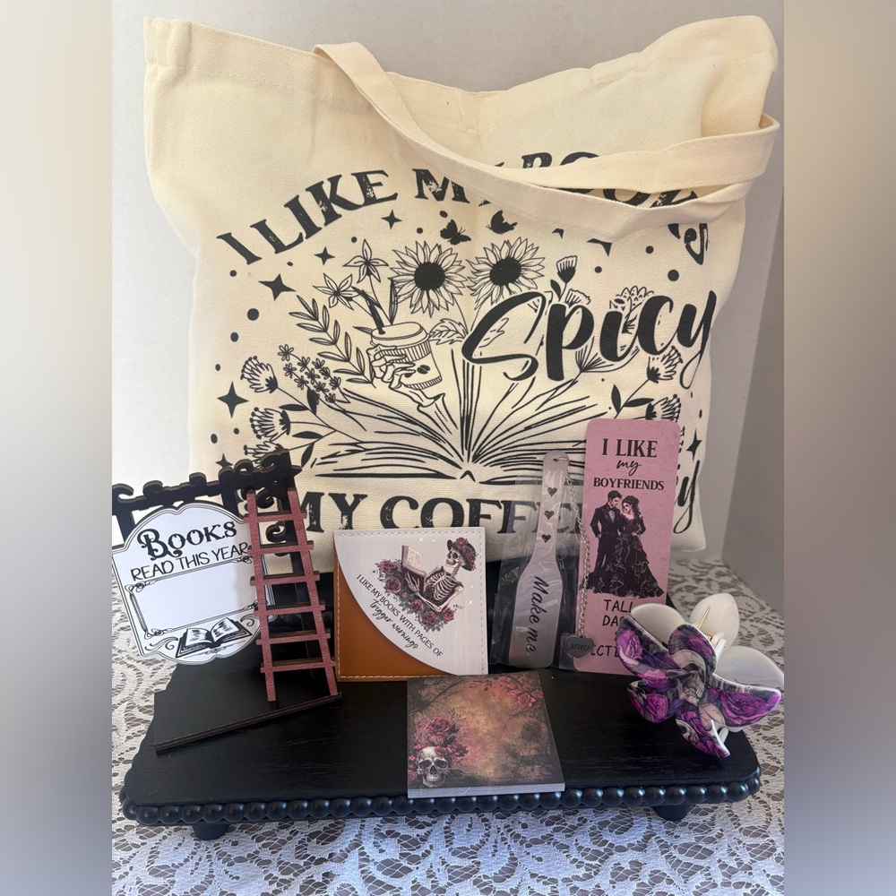 Dark Romance Book Lover Gift Bundle 💎 Spicy Reader Aesthetic Set - Picture 2 of 11